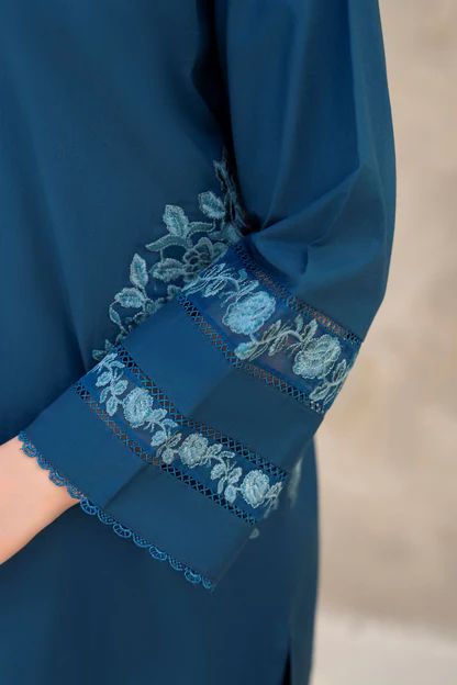 Chic Embroidery Pocket 2pc 