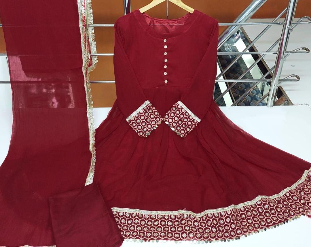 ELEGANT 3pcs chiffon