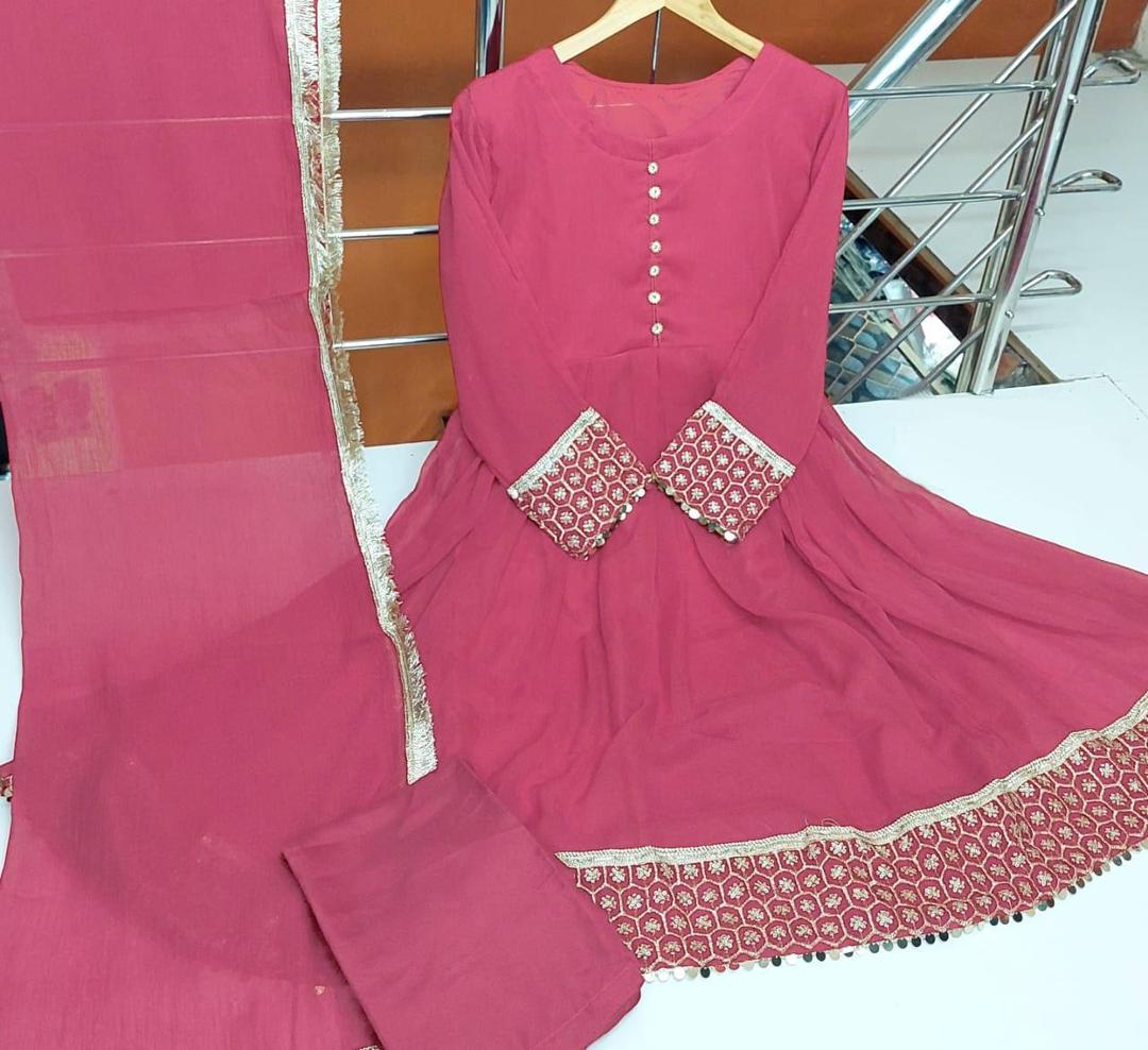 ELEGANT 3pcs chiffon