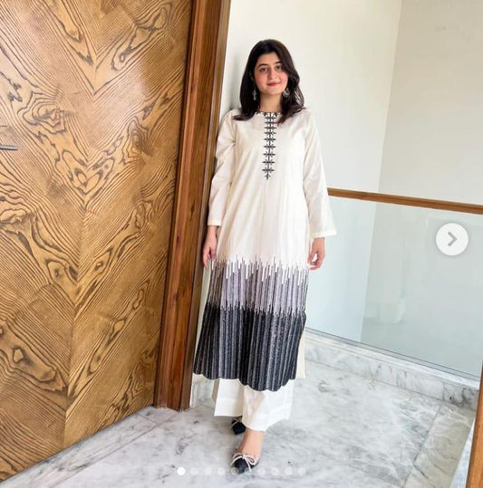 Cotton lawn 2pc