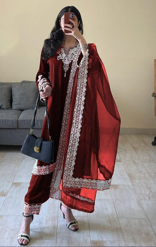 EMBROIDERY 3PCS