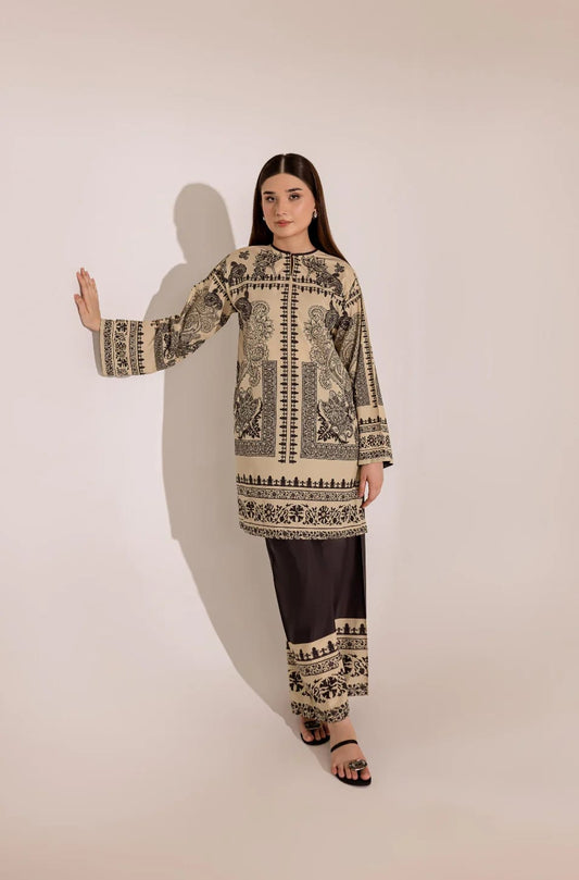 SILK PLAZO 2PCS