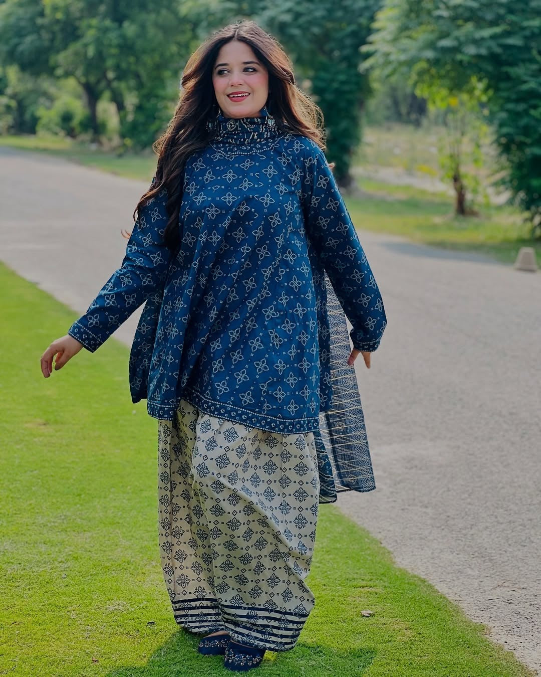 USWA ZIA 3 PCS STYLISH DRESS