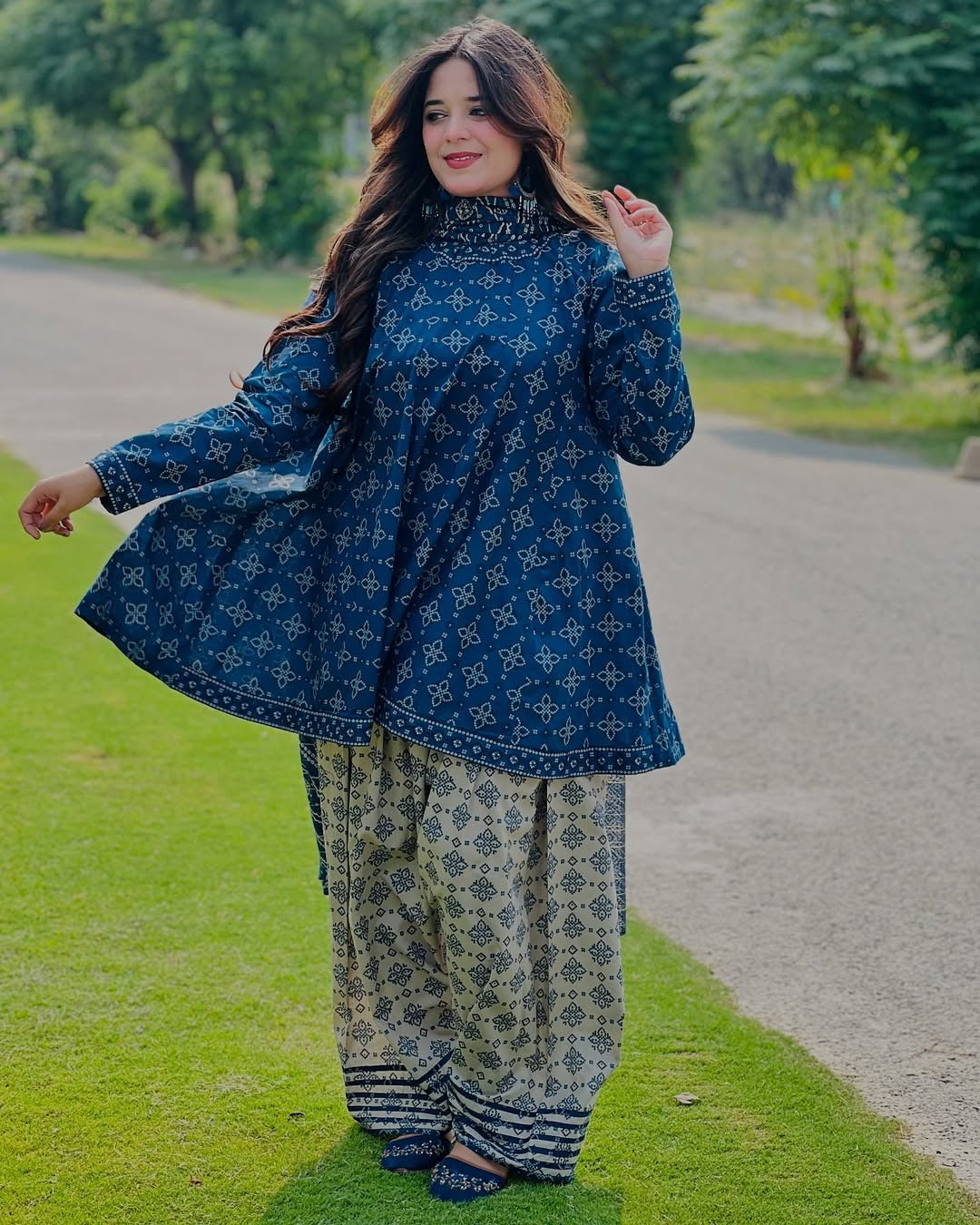 USWA ZIA 3 PCS STYLISH DRESS