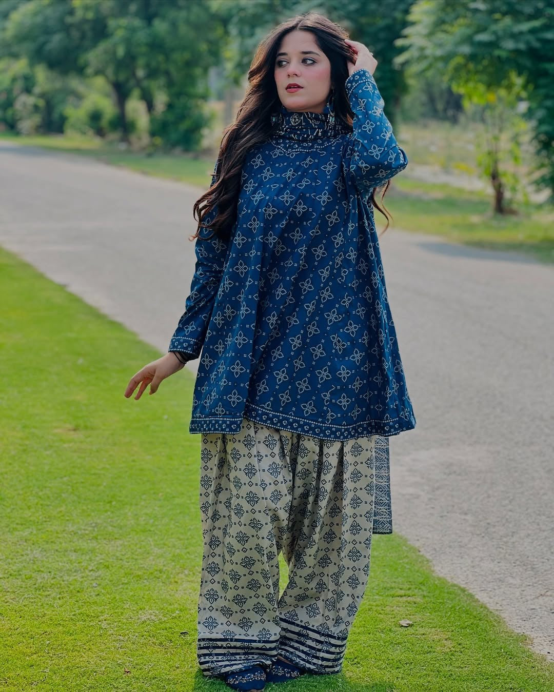 USWA ZIA 3 PCS STYLISH DRESS